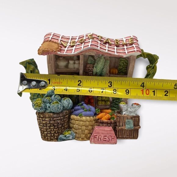 Vintage | Ceramic Vegetable Teapot Decor (SC) - Picture 5 of 9